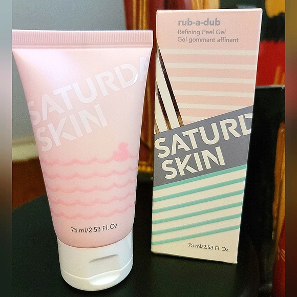 {Saturday Skin} Rub-A-Dub Peel Mask, NIB - Picture 1 of 4